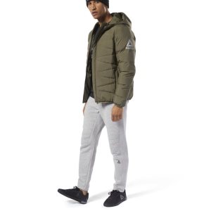 Reebok Outdoor Lightweight Down Jacke Herren - Grün - DE 340-XCS